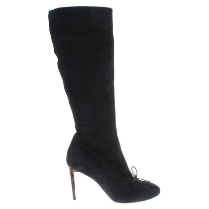 Dolce & Gabbana Black Suede boot