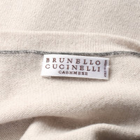 Brunello Cucinelli Strick aus Kaschmir in Grau