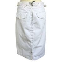 Prada Chino Skirt in White