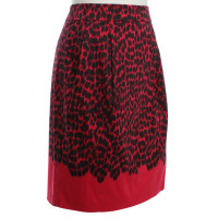 Hobbs skirt with animal print