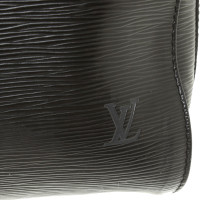 Louis Vuitton Keepall 60 aus Leder in Schwarz