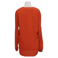 Iris Von Arnim Zijden blouse in rood