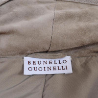 Brunello Cucinelli Suede coat