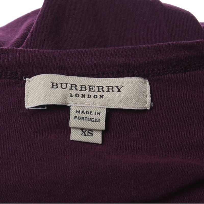 burberry t shirt bordeaux