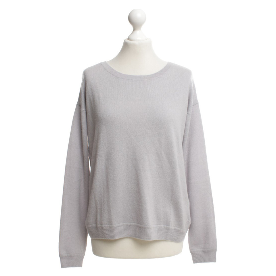 Allude Cashmere sweater in light gray