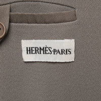 Hermès Manteau en taupe