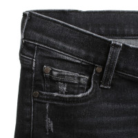 7 For All Mankind Skinny-Jeans in black