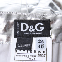D&G Silver-colored skirt