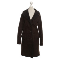 Jil Sander Sheepskin coat in Brown