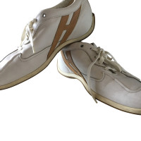 Hogan Chaussures de sport en Cuir en Blanc