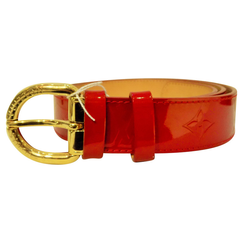 Louis Vuitton Red Belt - Buy Second hand Louis Vuitton Red Belt for €270.00