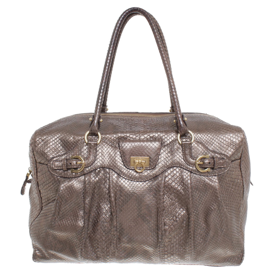 Salvatore Ferragamo Handbag made of reptile leather