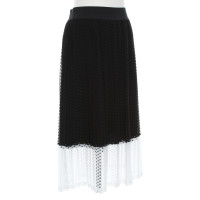 Sandro skirt with hole pattern