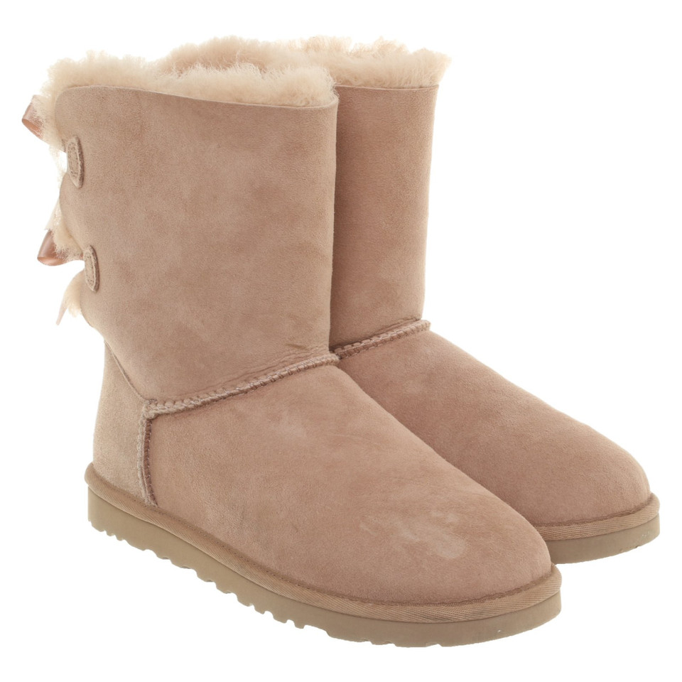 Ugg Australia Ankle boots Suede in Nude