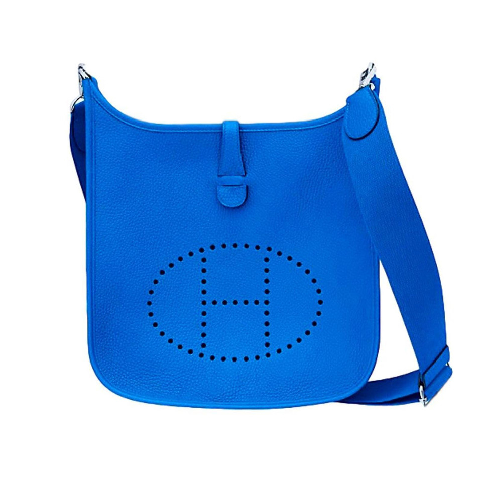 Hermès Evelyne PM 29 aus Leder in Blau