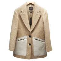 Trussardi Jacket/Coat Wool in Beige