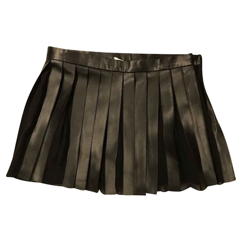Saint Laurent Leather skirt