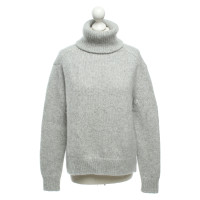 Closed Pullover in meliertem Hellgrau