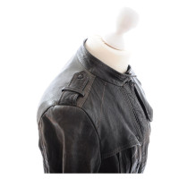 Hugo Boss Leather jacket black