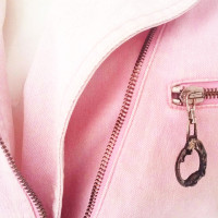 Roberto Cavalli Pink Denim Jacket