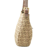 Fendi Handbag Canvas in Beige