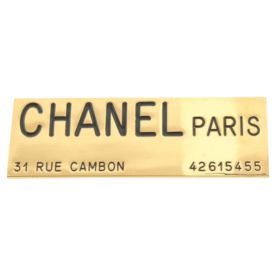 Chanel Broche rectangulaire