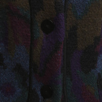 Missoni Manteau en laine avec des motifs ethniques