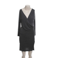 Donna Karan Wrap Dress in Taupe