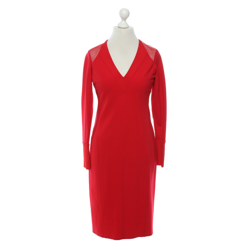 Donna Karan Kleid aus Jersey in Rot