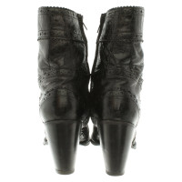 Gianni Barbato Ankle boots in black