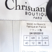 Christian Dior giacca in cashmere con lacci