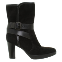 Tod's Leather ankle boots in black