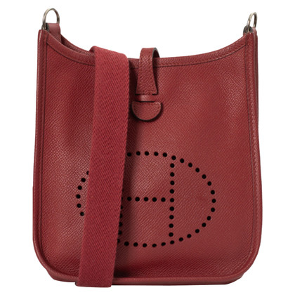 Hermès Evelyne TPM 16 Leather in Red