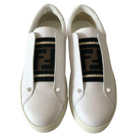 Fendi Trainers Leather in White
