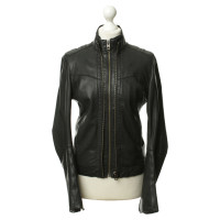 Zadig & Voltaire Leather jacket in black