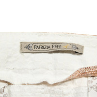 Patrizia Pepe Paire de Pantalon en Coton en Rose/pink