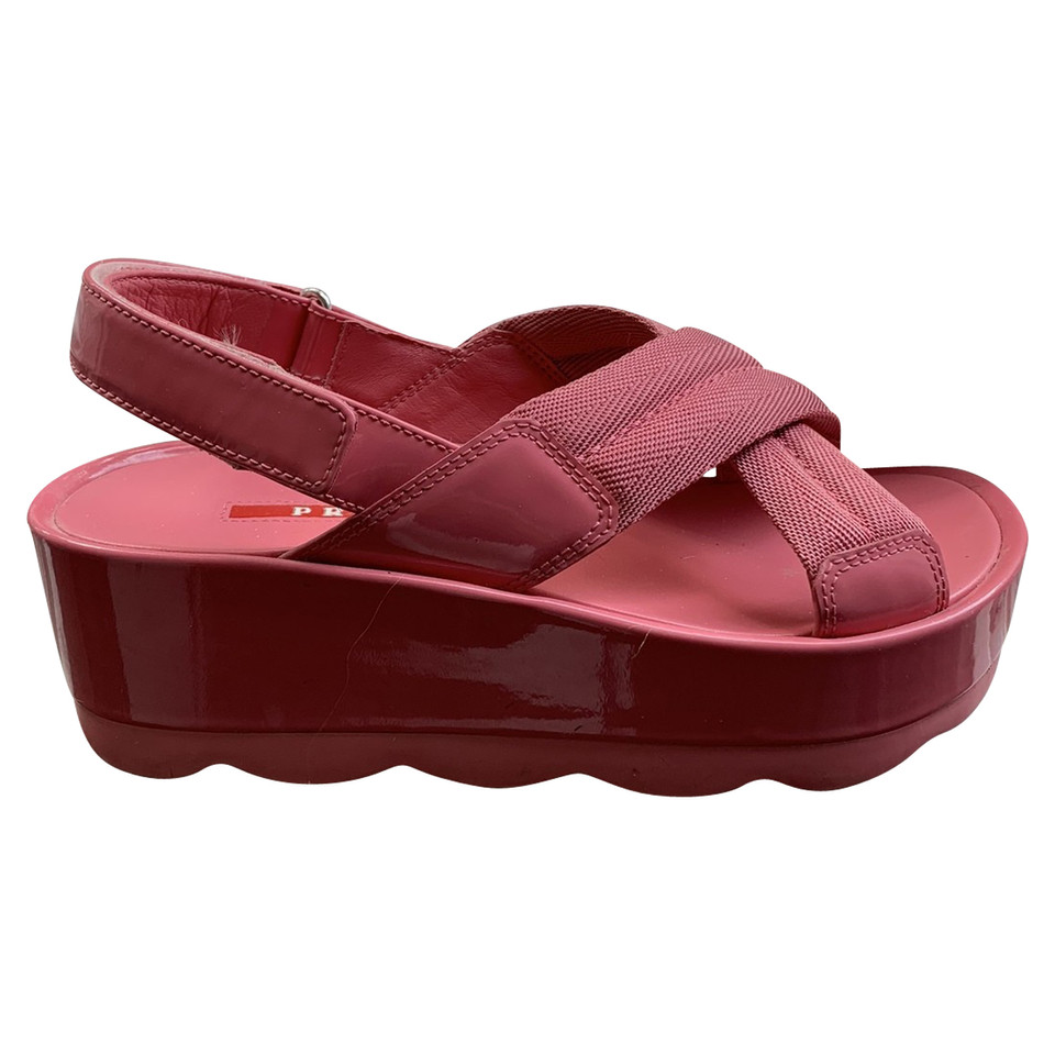 Prada Sandals Patent leather