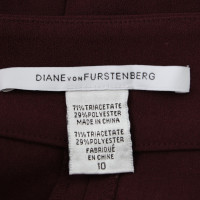 Diane Von Furstenberg skirt in Bordeaux