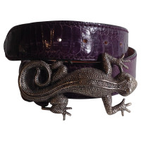Reptile's House Cintura in pelle di struzzo