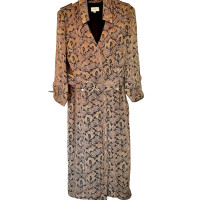 Karen Millen Kleid aus Seide in Braun