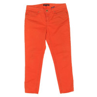 Tommy Hilfiger Trousers Cotton in Orange