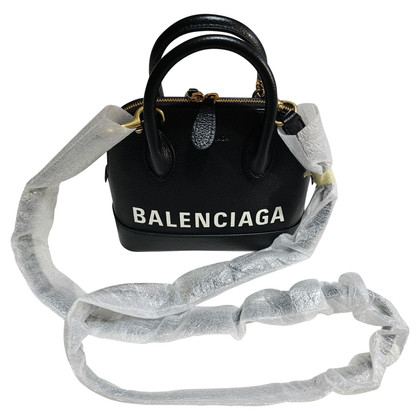 Balenciaga Handtasche aus Leder in Schwarz