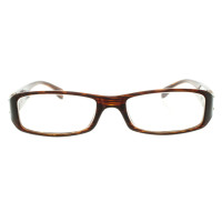 Miu Miu cadre lunettes brun