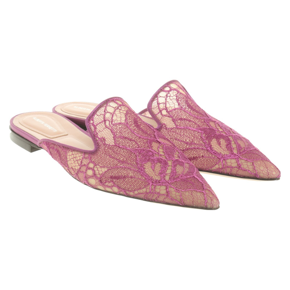 Alberta Ferretti Chaussons/Ballerines en Fuchsia