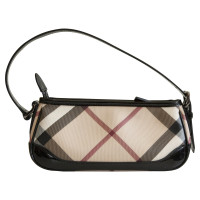 Burberry Sac à main avec motif de vérification nova