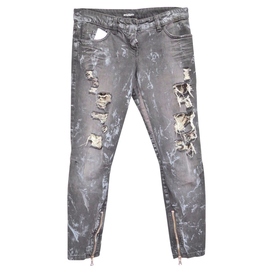 Balmain Destroyed jeans