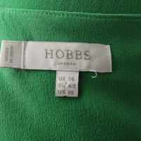 Hobbs camicetta di seta verde