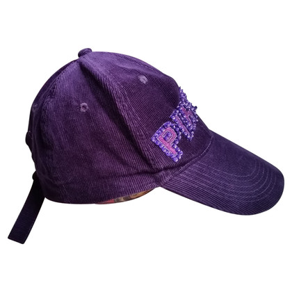 Pinko Hut/Mütze aus Baumwolle in Violett