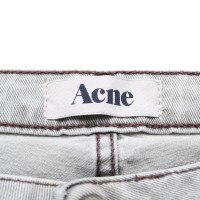 Acne Jeans in Hellgrau