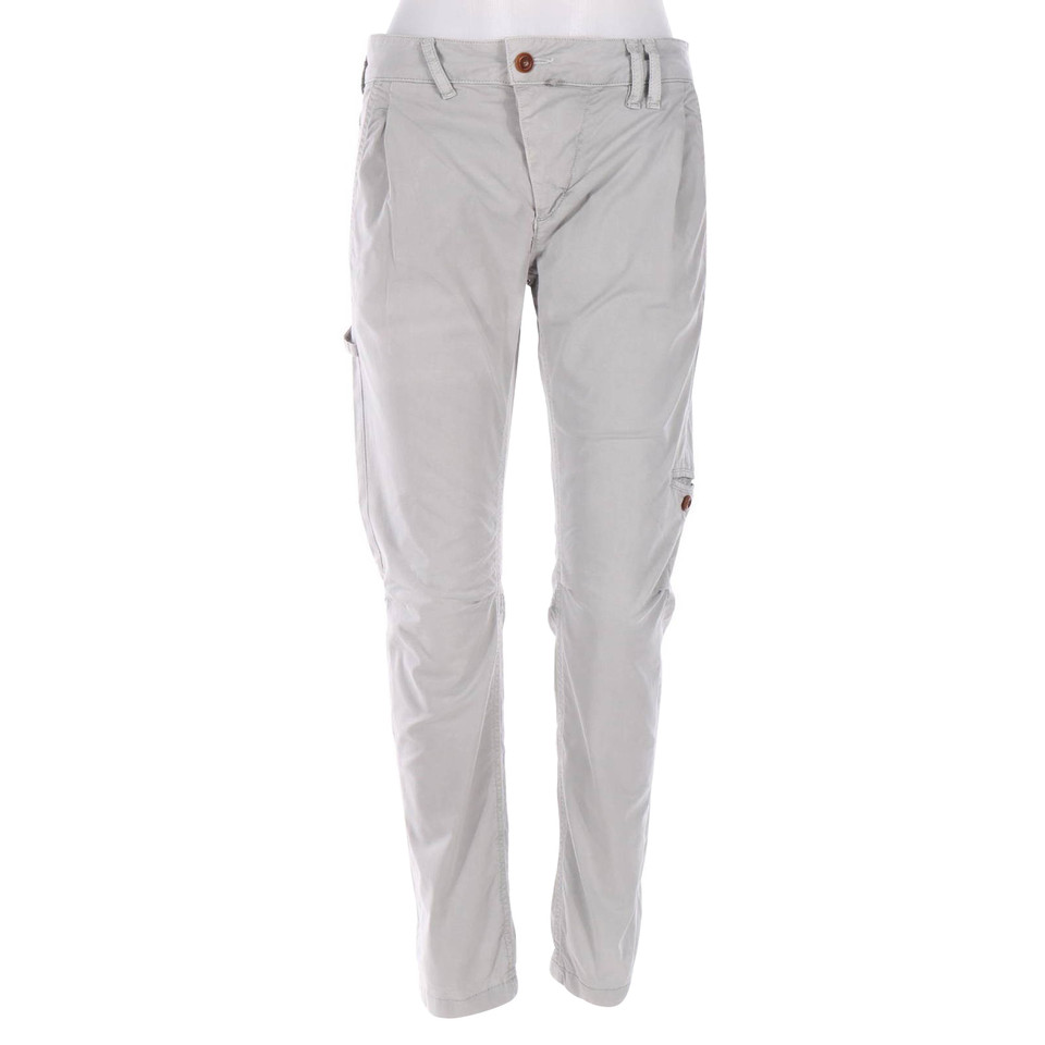 Drykorn Paire de Pantalon en Coton en Gris